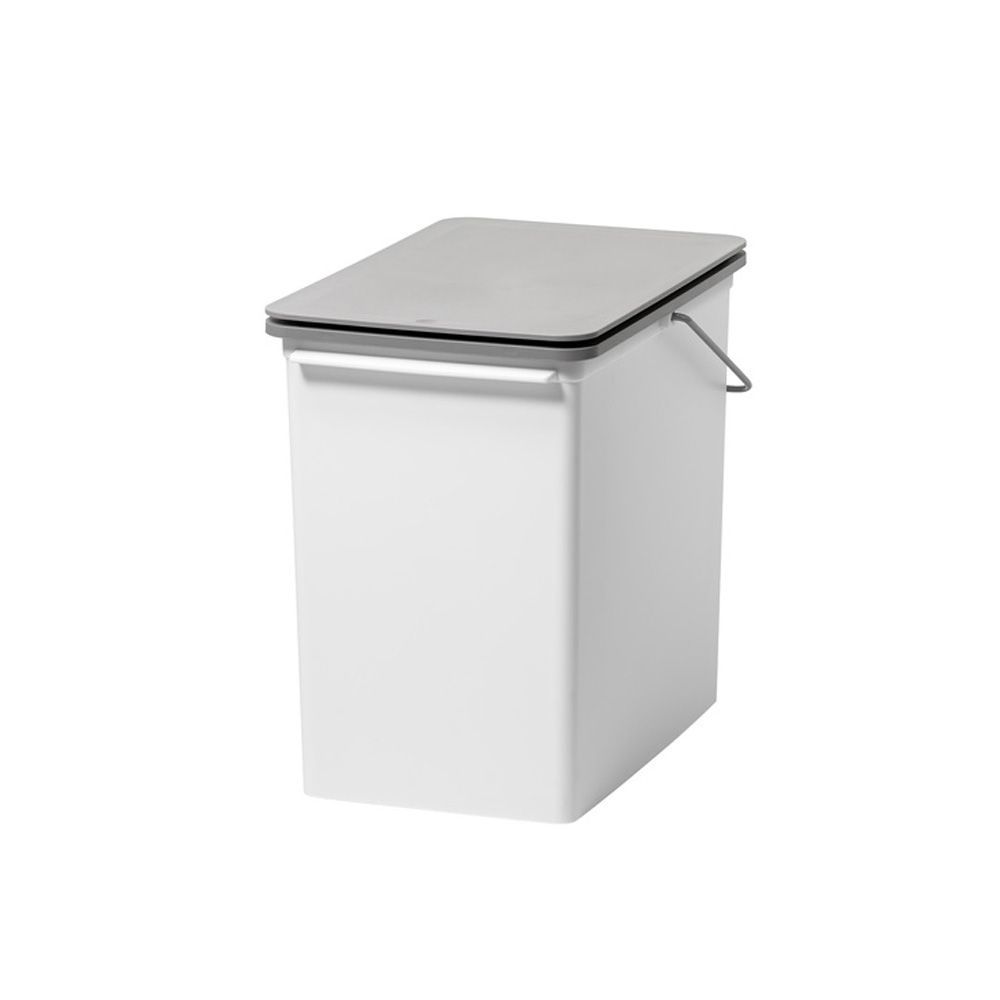 ホワイト  プッシュオープントラッシュビン 17スリム ライクイット ゴミ箱 LBD-21 like-it 日本製 ごみ箱 17リットル ダストボックス 17L ふた付き おしゃれ プッシュオープン トラッシュビン スリ