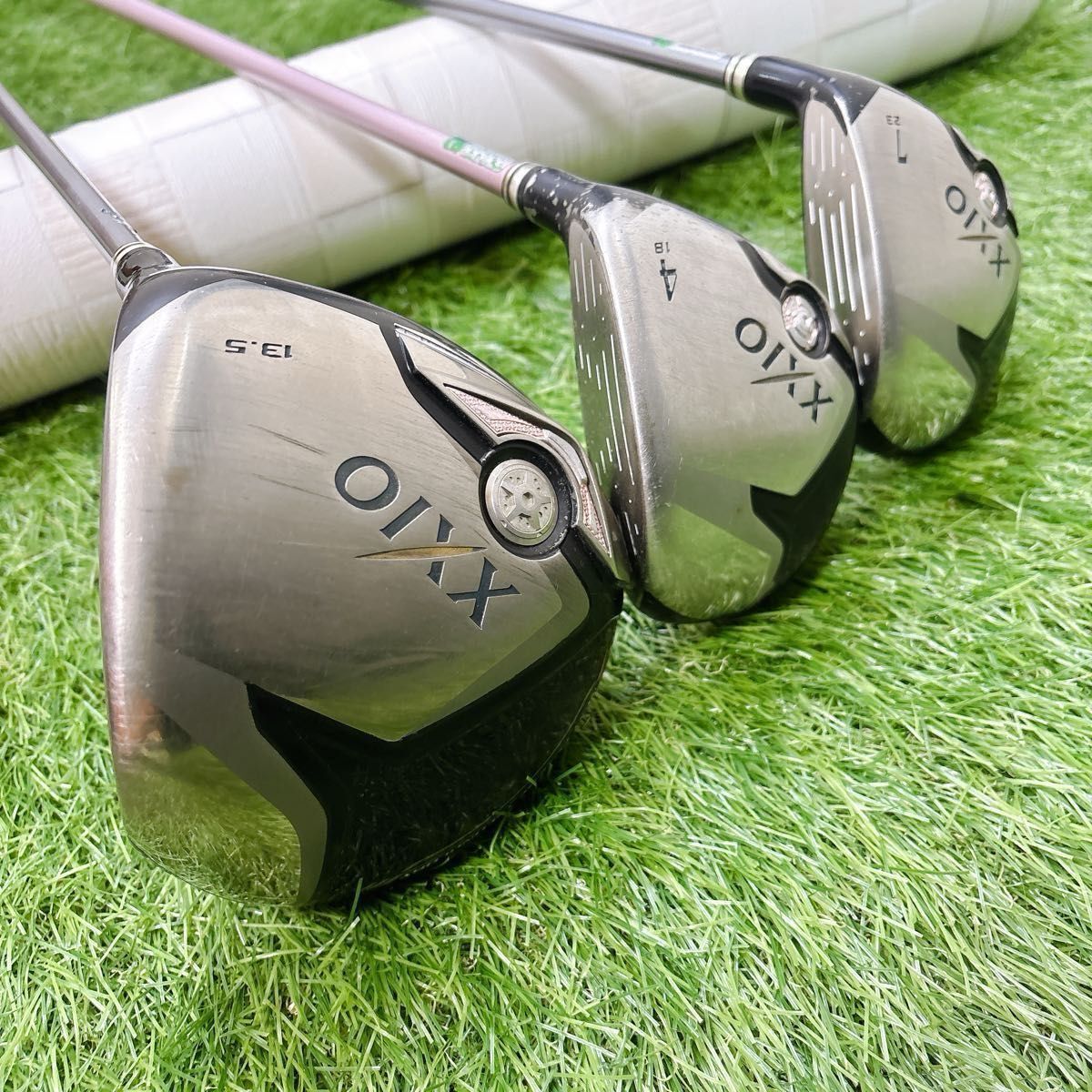 おすすめ ゼクシオ 他 12本セット フレックスL レディースゴルフ マンシングウェア 入門 コースデビュー ゴルフクラブ 女性