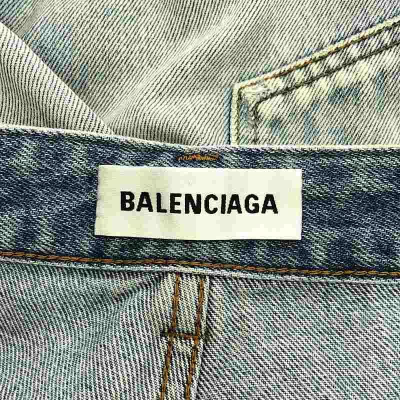 美品】 BALENCIAGA / バレンシアガ | 2020 | デストロイ ロゴ デニム 