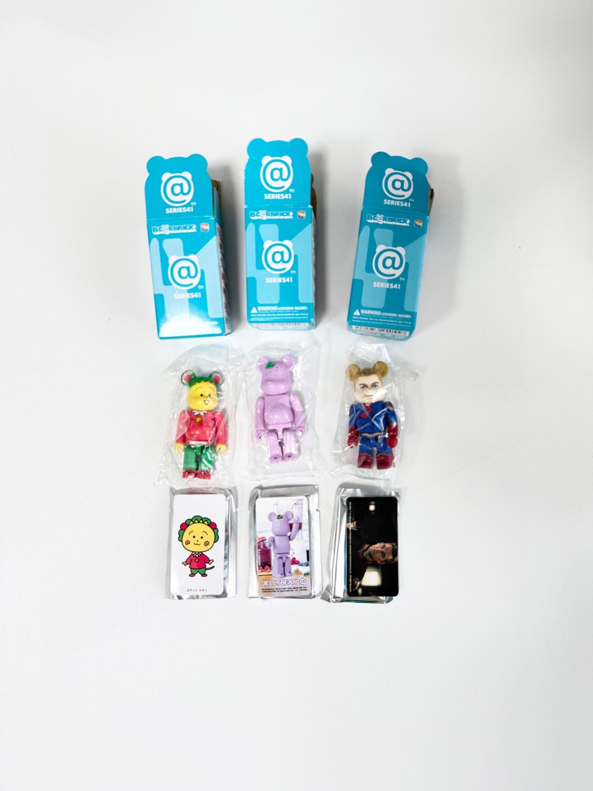 MEDICOMTOY BE RBRICK SET ベアブリック シリーズ41 ３個セット