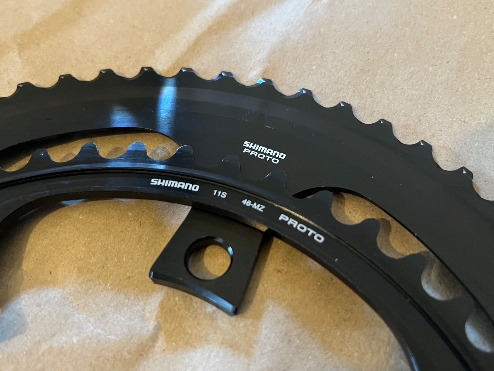 DURA ACE FC-R9100 11sプロトタイプチェーンリング 58-46t 中古