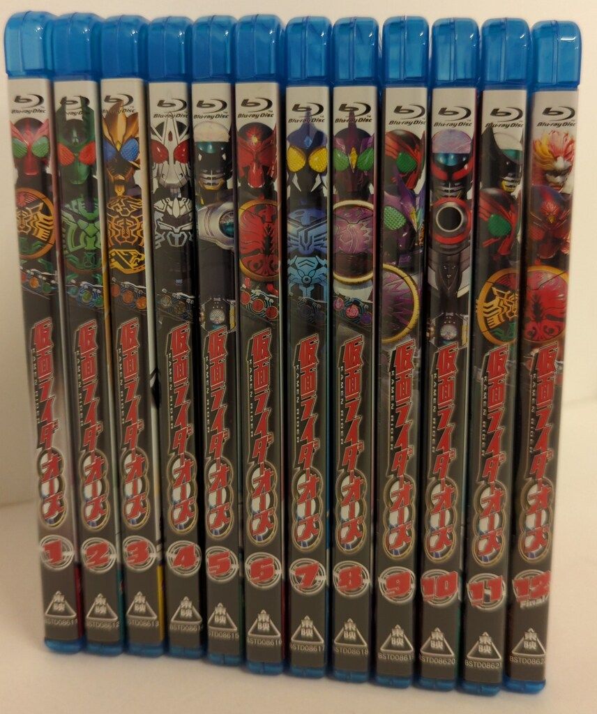 ワンピース 特撮Blu-ray 通常 仮面ライダーオーズ 全12巻セット