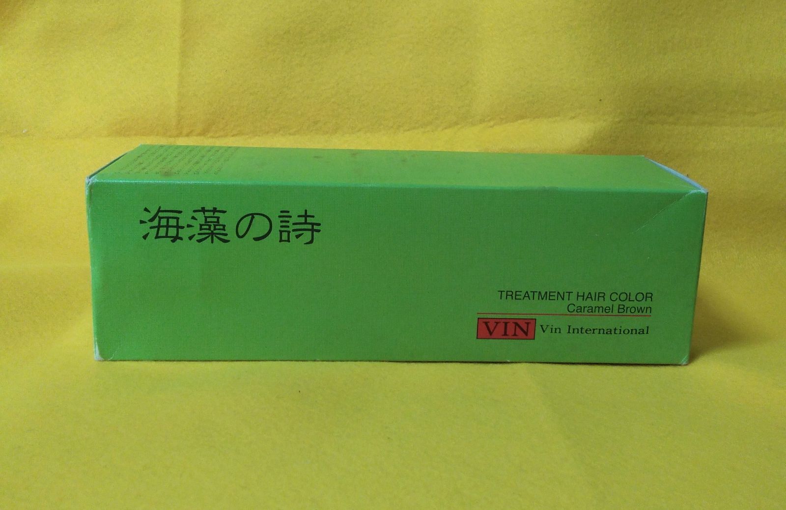 海藻の詩 トリートメントヘアカラー 200g 少し明るめのイエロー