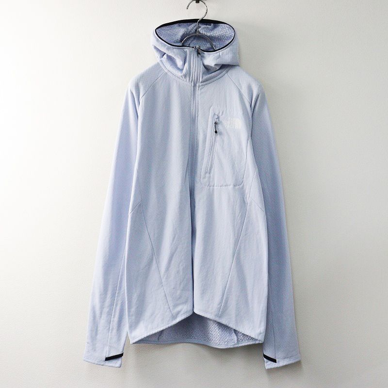 ♥ ノースフェイス THE NORTH FACE NL72322 エクスペディショングリッドフリースフルジップフーディ L｜サックス系 2400014595406