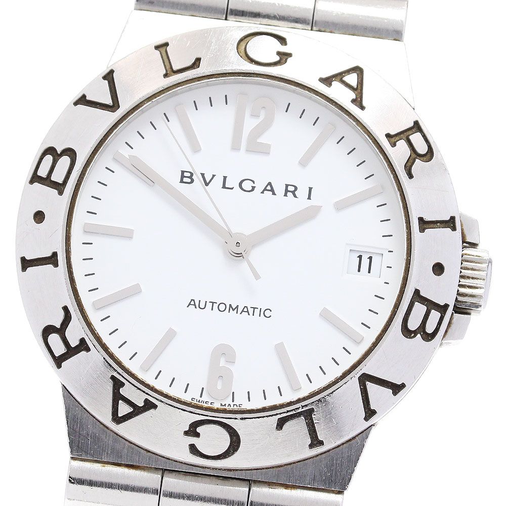 BVLGARI　ブルガリ　ディアゴノ　LCV35　メンズ　自動巻き ブルガリ ディアゴノスポーツ LCV35S 自動巻きメンズ腕時