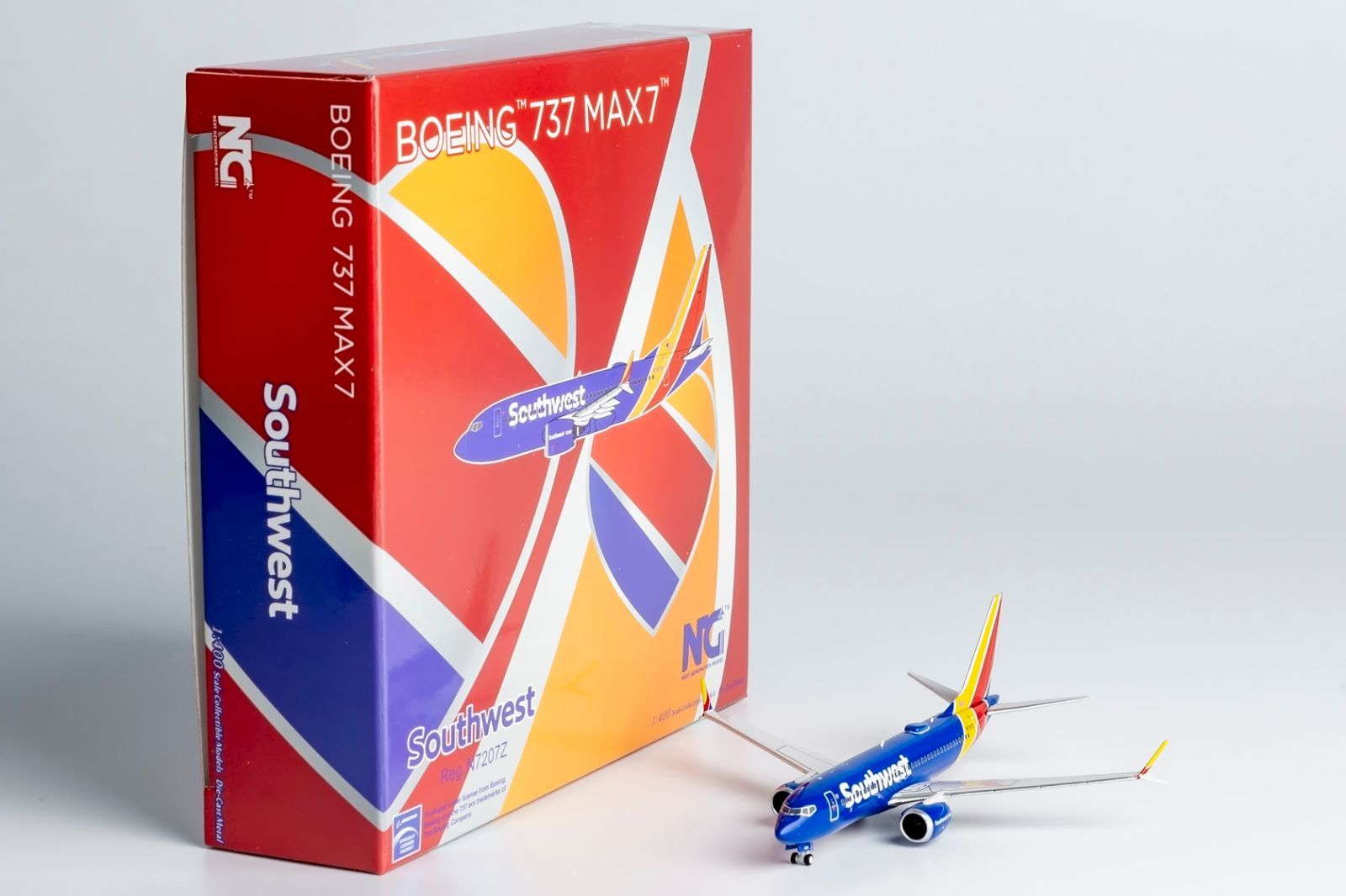 NGmodel サウスウエスト航空 737 MAX 7 N7207Z 1/400 87002 - メルカリ