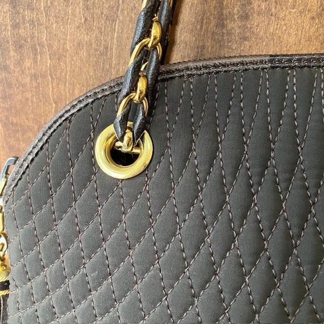 バリー BALLY キルティングレザ レザーフリンジ ゴールドレザー バリー BALLY キルティングレザ レザーフリンジ ゴールドレザー
