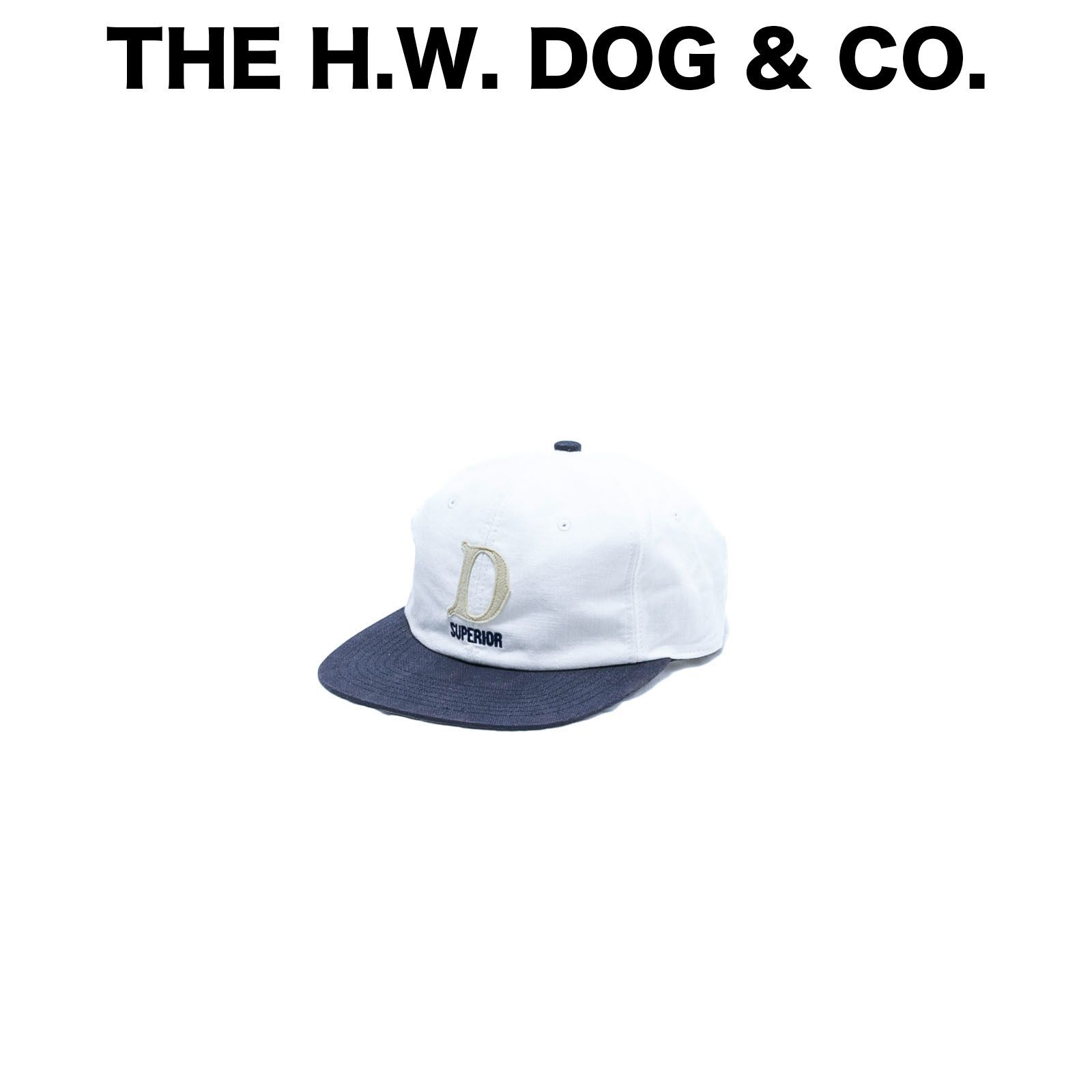 THE H.W.DOGu0026CO　ザエイチダブリュードッグアンドコー　TWO TONE BASEBALL CAPD-00960