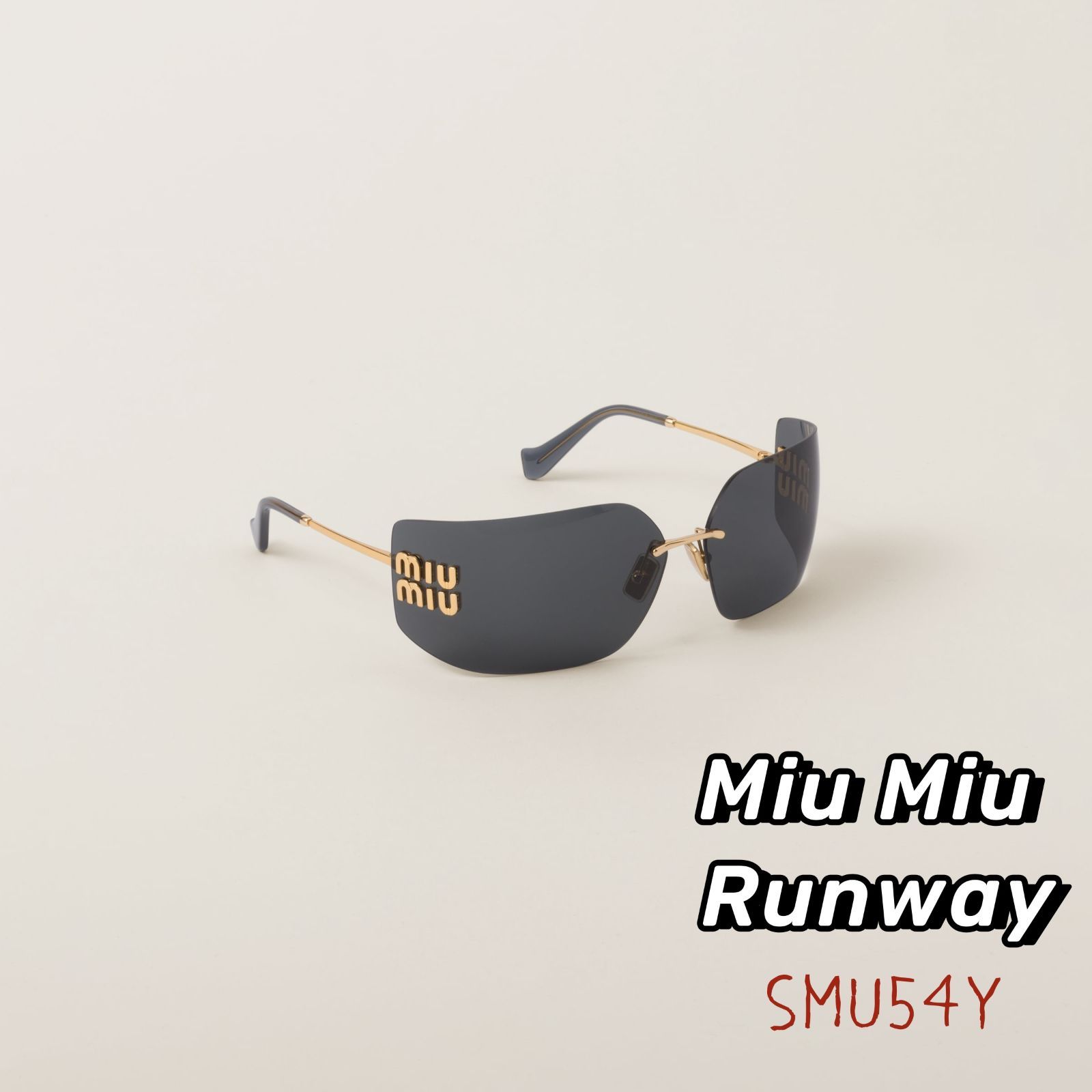 Miu Miu Runway ミュウミュウ ランウェイ サングラス SMU54Y