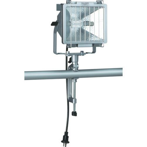 ハタヤ　防雨型ハロゲンライト　５００Ｗ　１００Ｖ電線５ｍ　バイス付