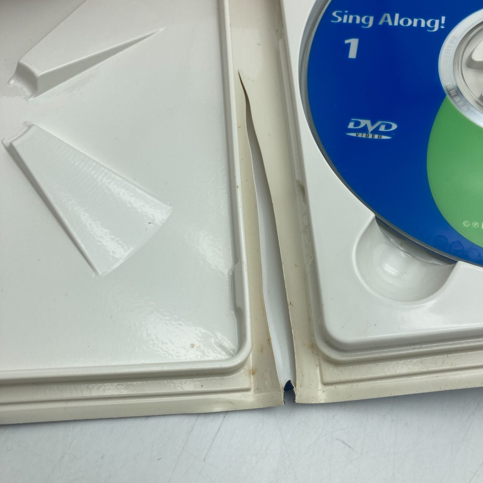 2005年購入 シングアロングDVD4枚 字幕あり ディズニー英語システム  