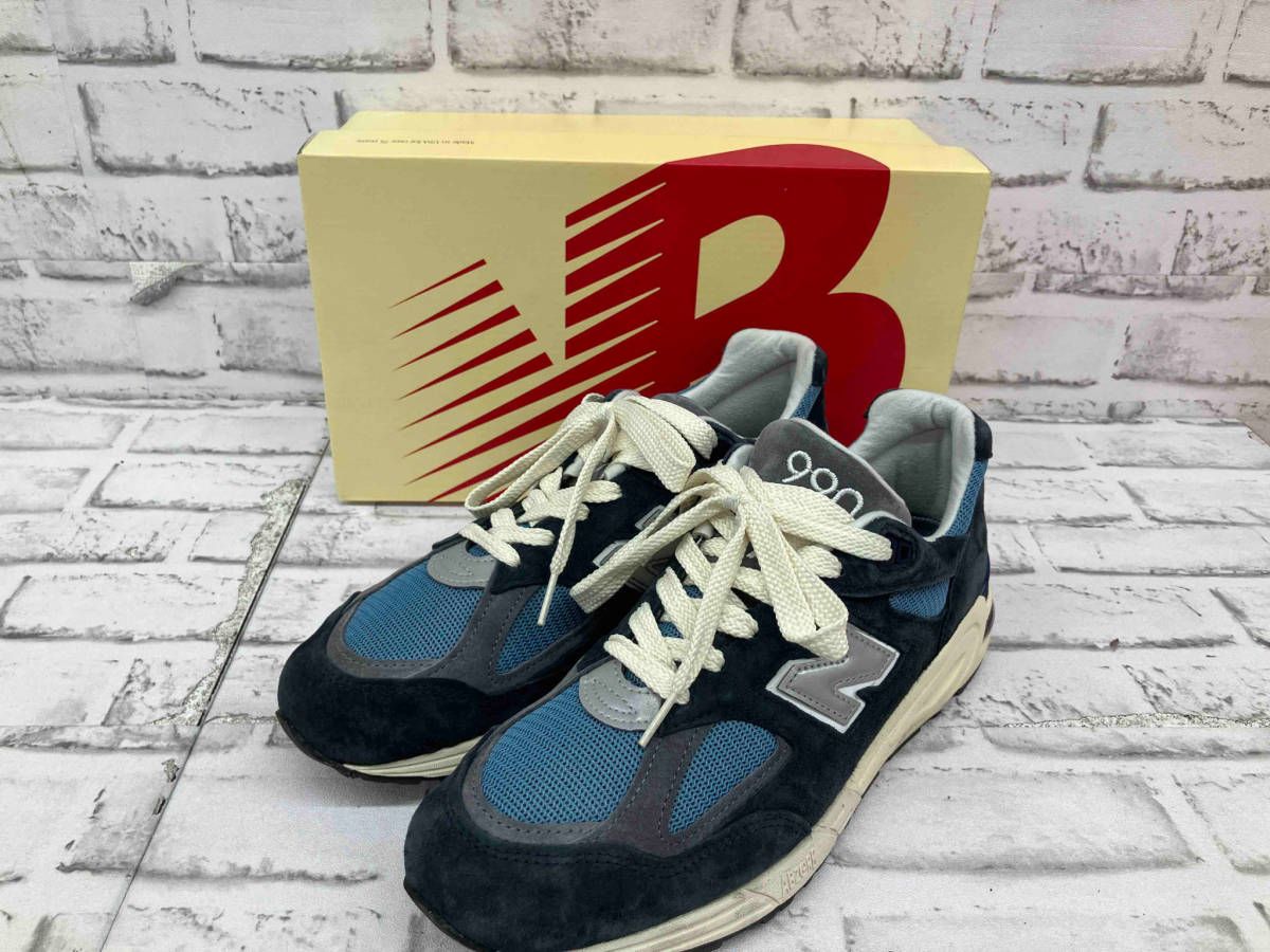 送料無料】New Balance M990TB2 ネイビースエード よぅ