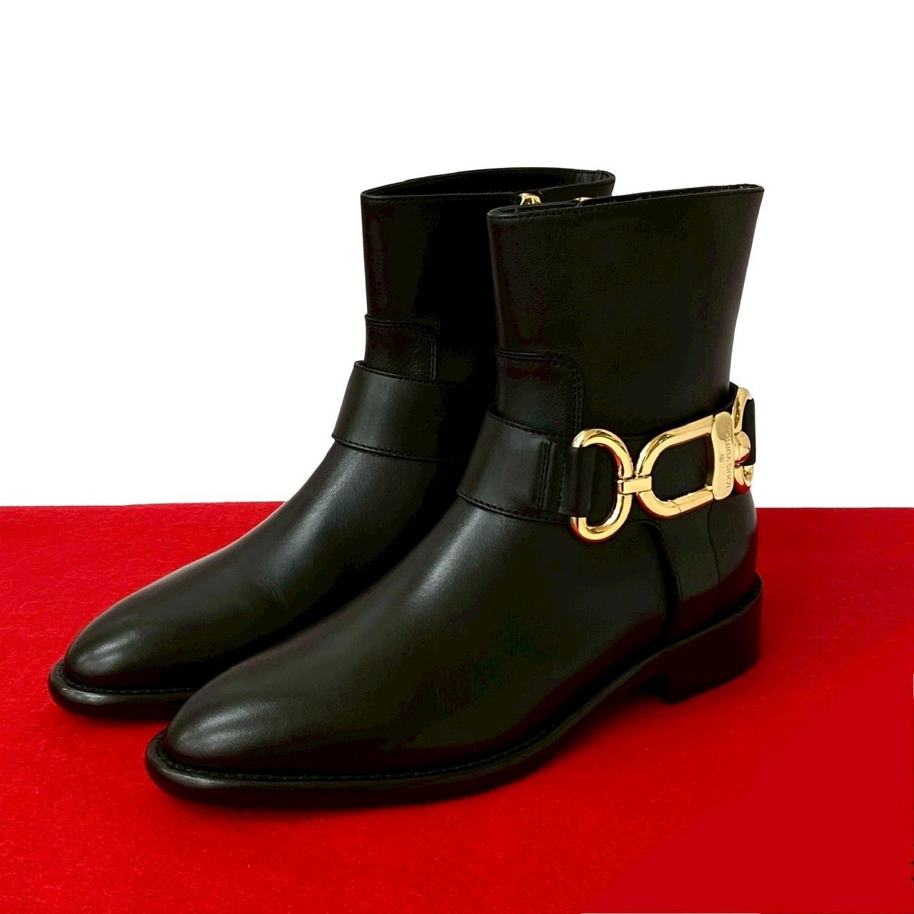 ステラマッカートニー フェイクレザー ロングブーツ 37 ブラウン ステラマッカートニー フェイクレザー ロングブーツ 37 ブラウン