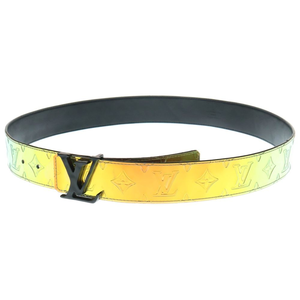 LOUIS VUITTON ルイヴィトン モノグラム プリズム サンチュール LVシェイプ ベルト マルチ M0251 BC5119