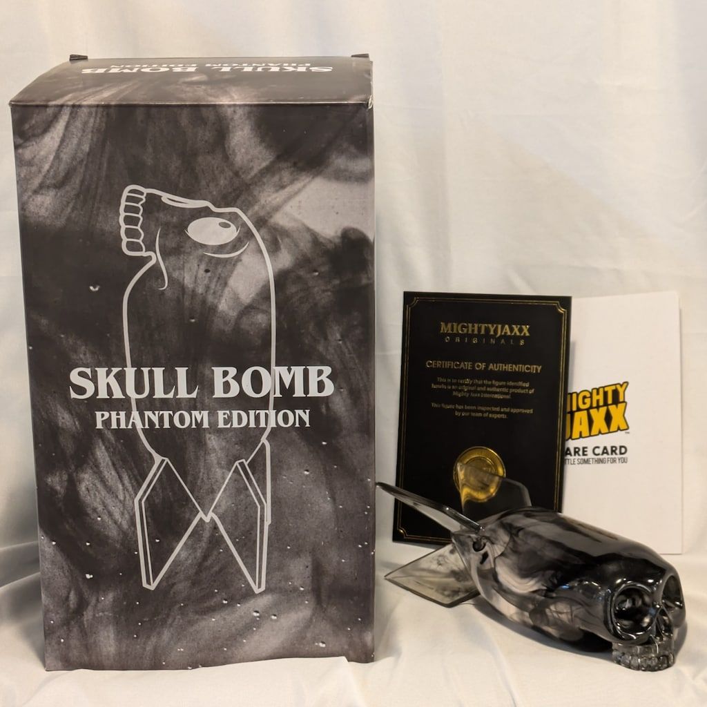 その他 Jason Freeny Skull Bomb Phantom Edition Mighty Jaxx Originals Skull Bomb Phantom Edition Designer