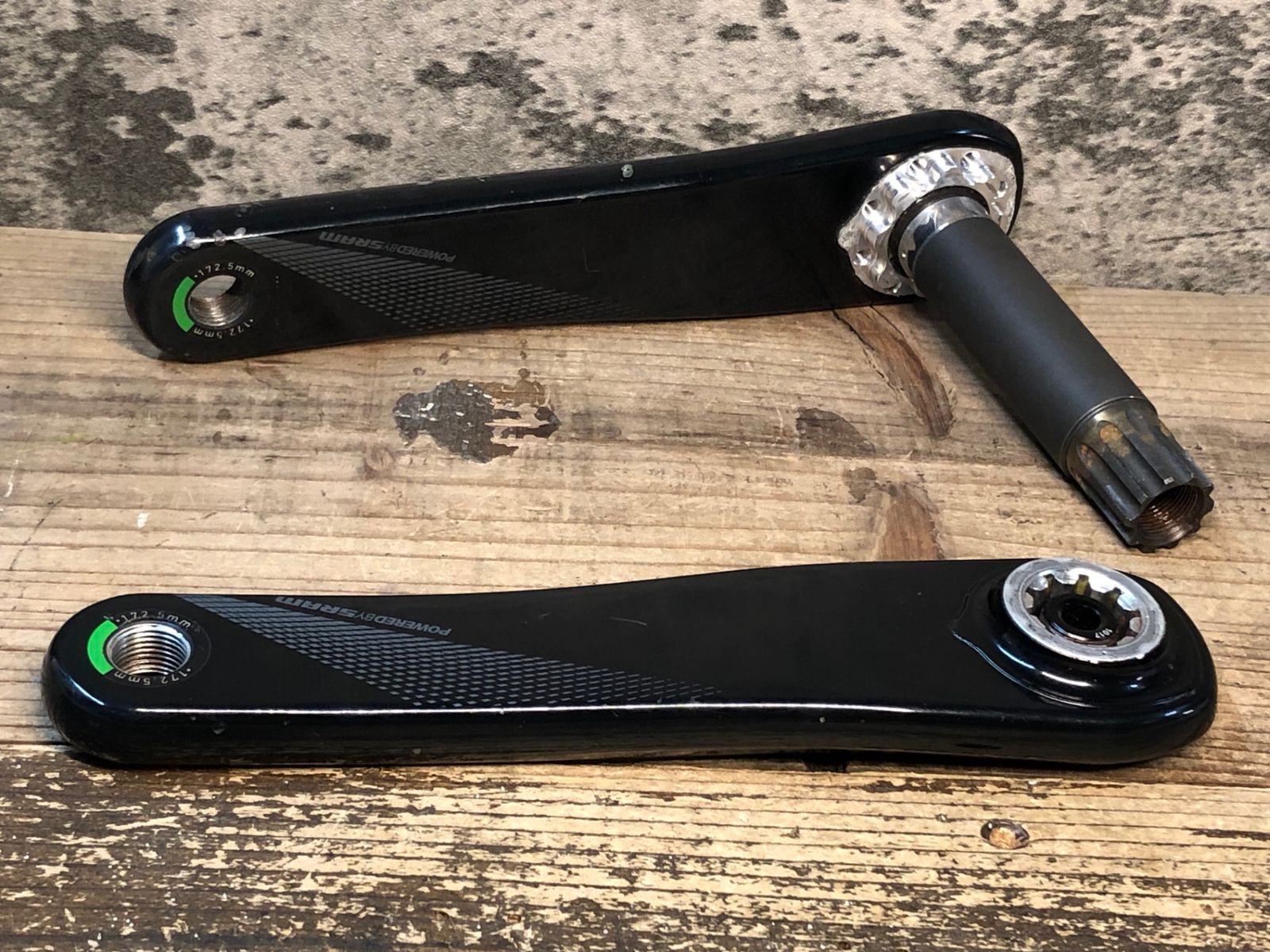 SRAM QUARQ カーボンクランクセット170mm Sram Quarq V2 クランク