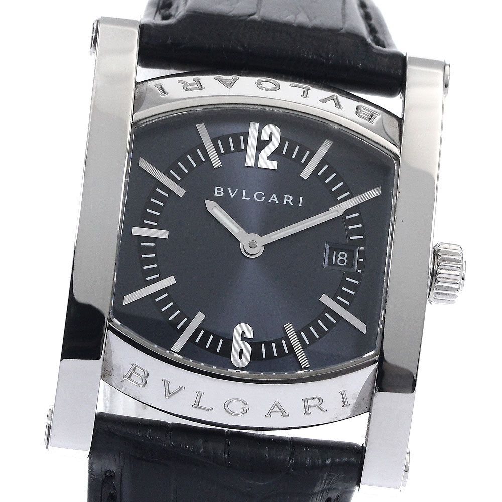 ブルガリ BVLGARI AA39S アショーマ デイト クォーツ ボーイズ