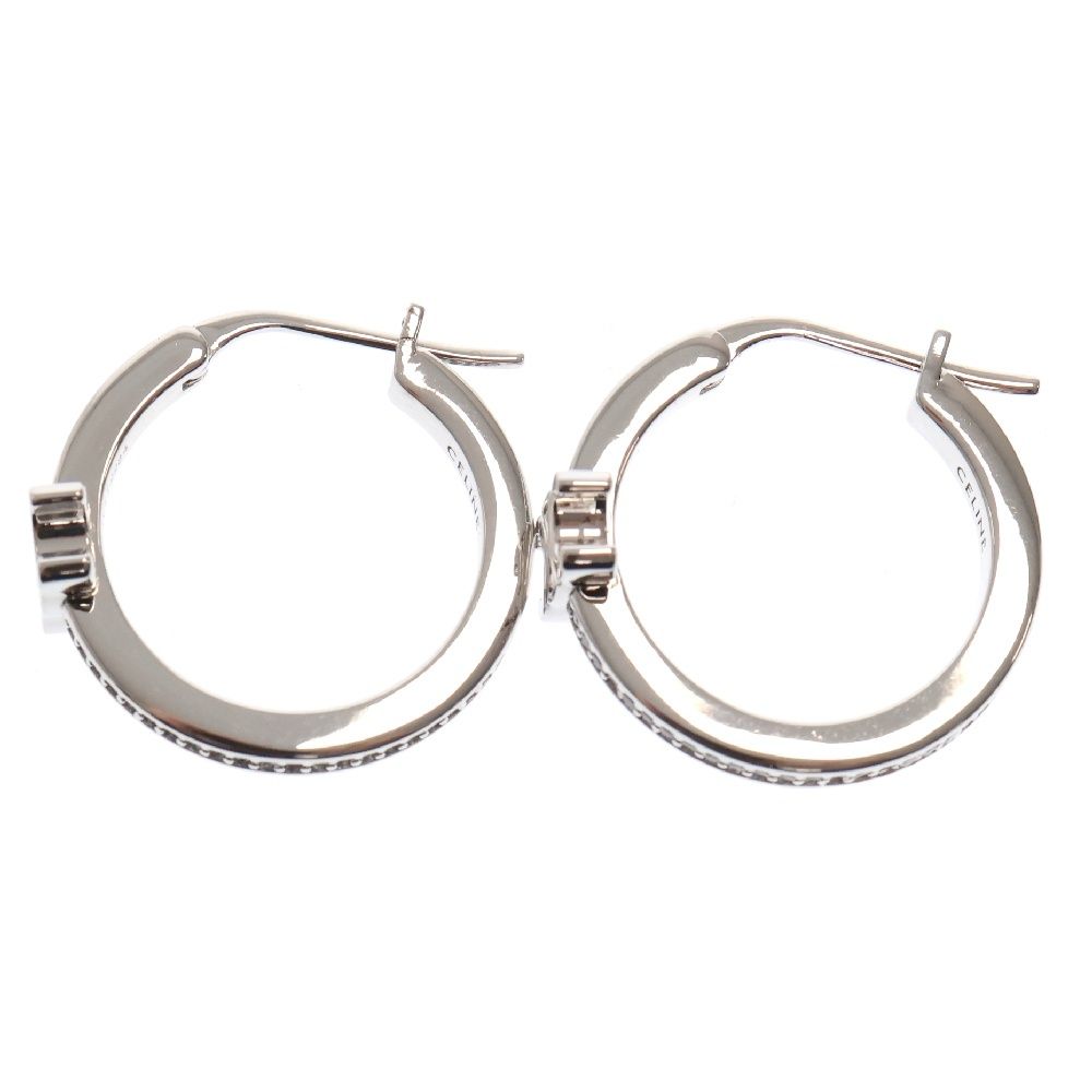 セリーヌ　トリオンフ スパークル フープ ピアス トリオンフが可愛い♡】CELINE スパークル フープピアス (CELINE