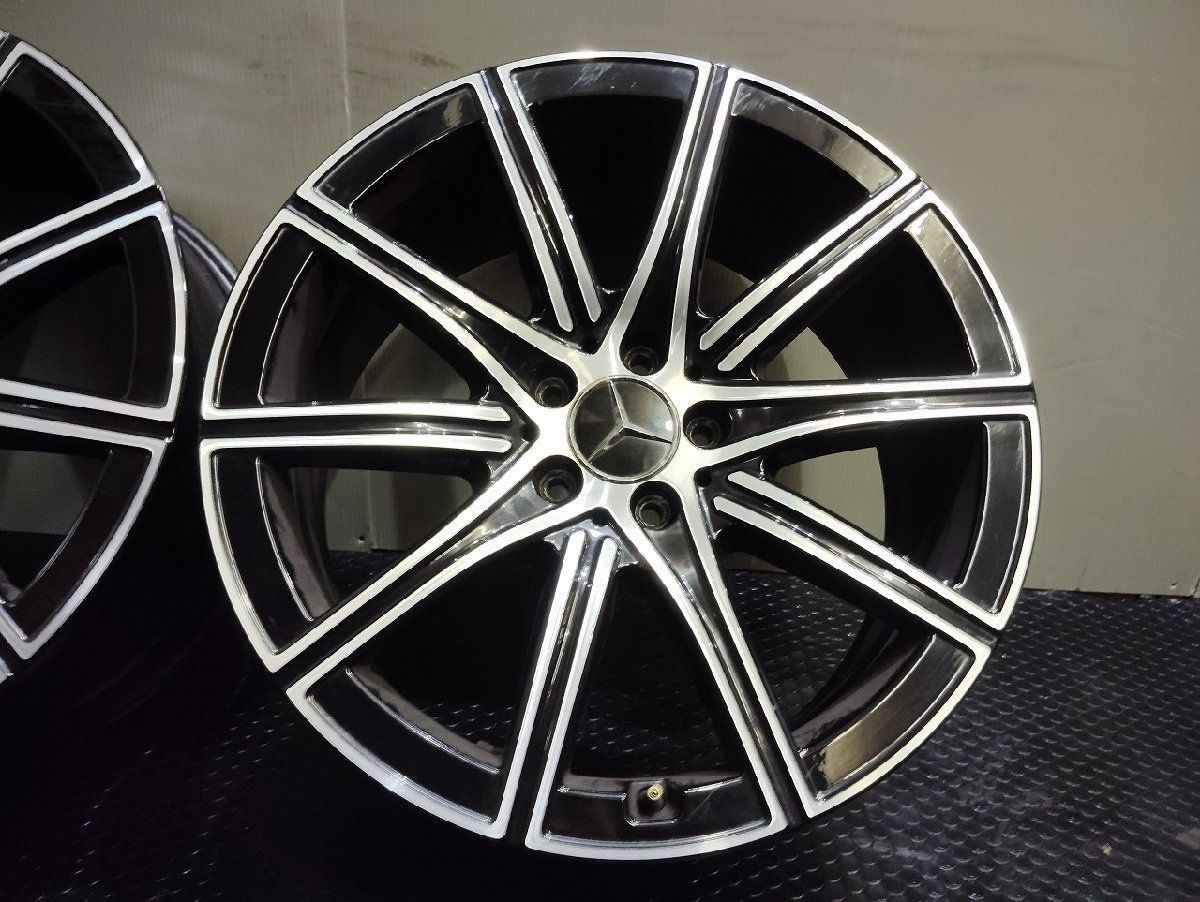 ベンツ Sクラス W223 純正ホイール 19インチ 4本 8.5J5HPCD112 31.5 ブラポリ スタッドレス用などに VHF567MY FFCRYSTALESIA_COM