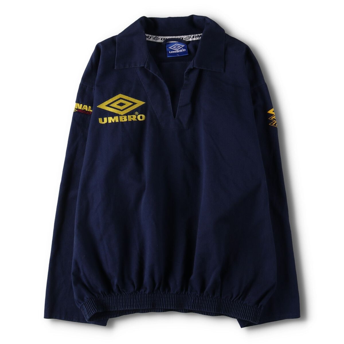 古着 90年代 アンブロ UMBRO ドリルトップ コットンプルオーバー 