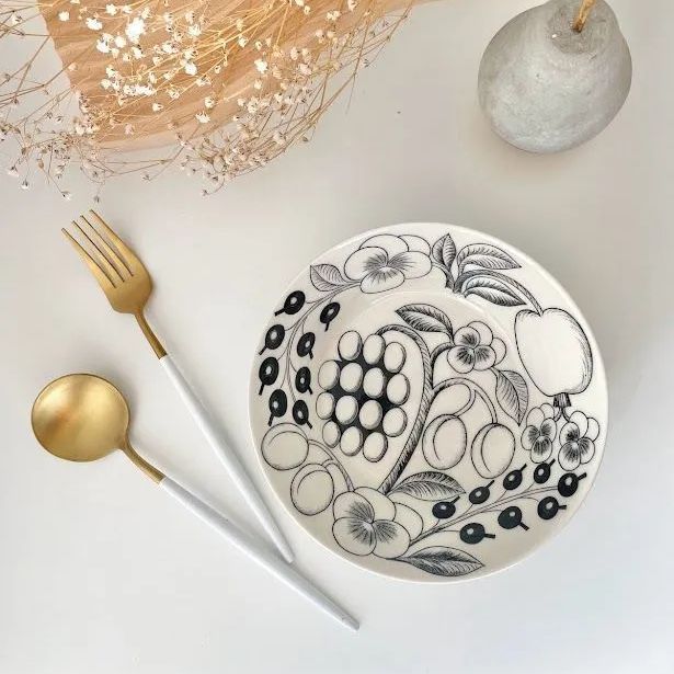 ♡アラビア　スンヌンタイ パラティッシ　ボウル　17cm 北欧　食器　ブラック ♡アラビアスンヌンタイ パラティッシボウル17cm 北欧食器ブラック