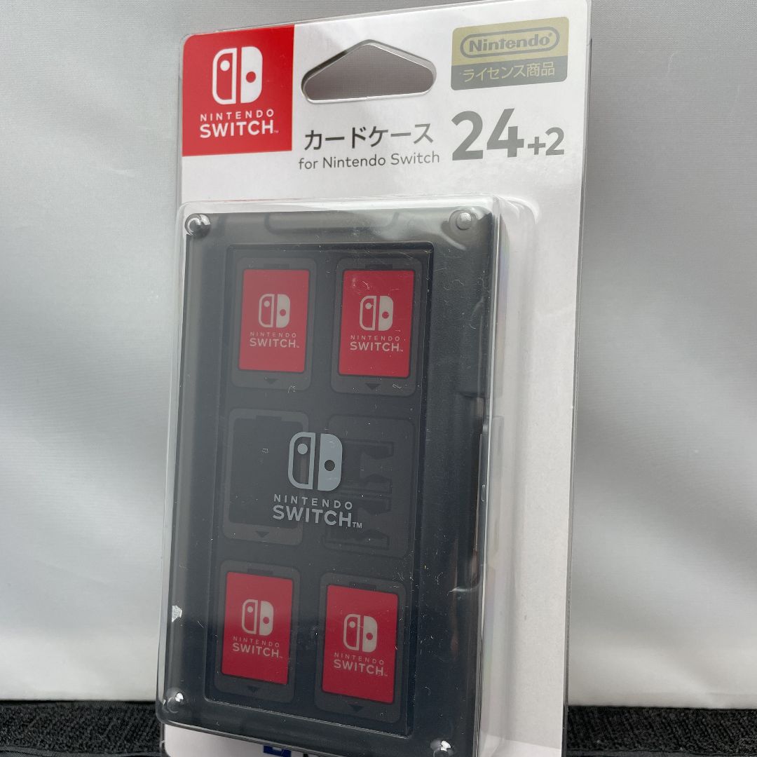 カードケース24+2 for NintendoSwitchブラックmicroSD - ヒゴケン