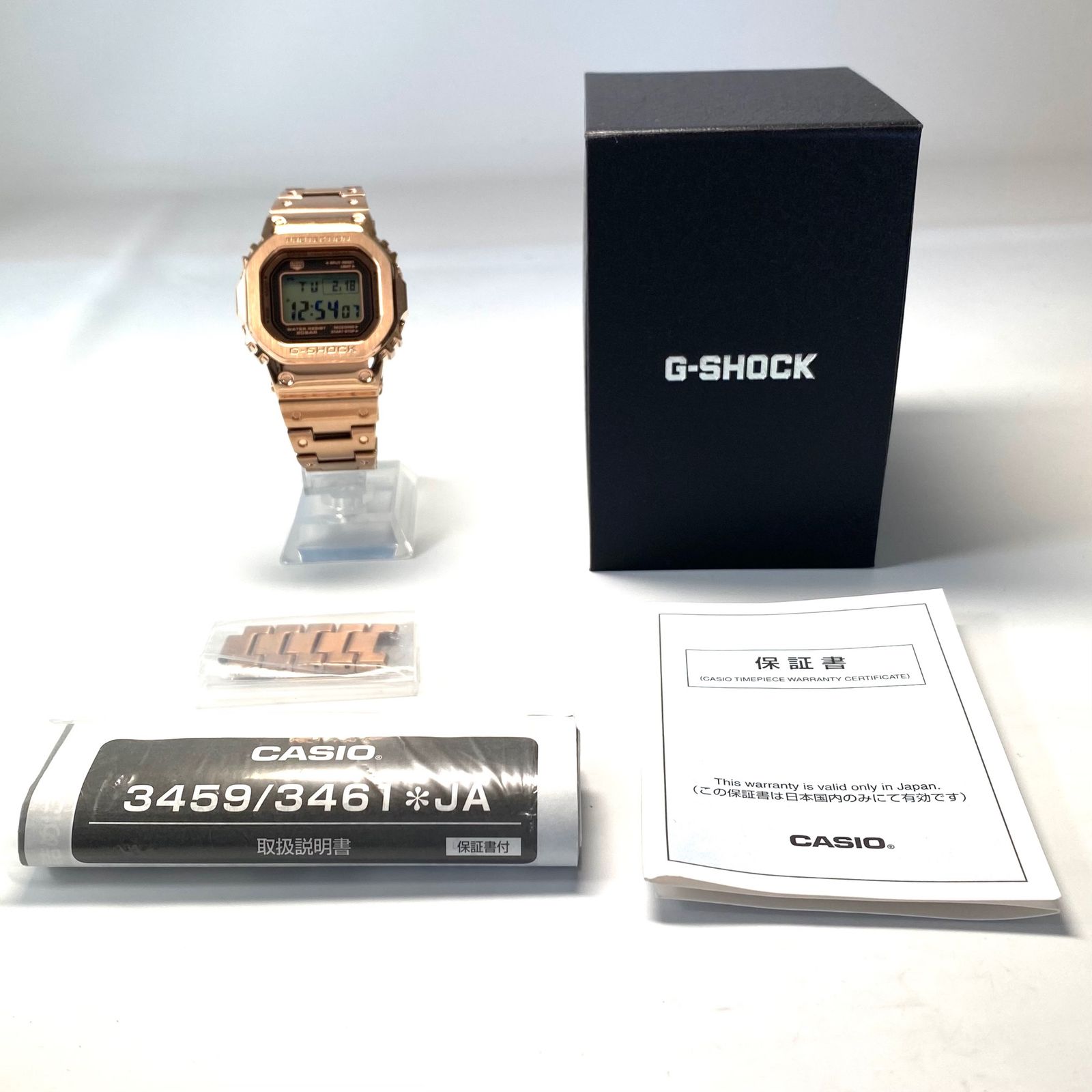 美品・希少】カシオ CASIO ジーショック G-SHOCK GMW-B5000GD-4JF