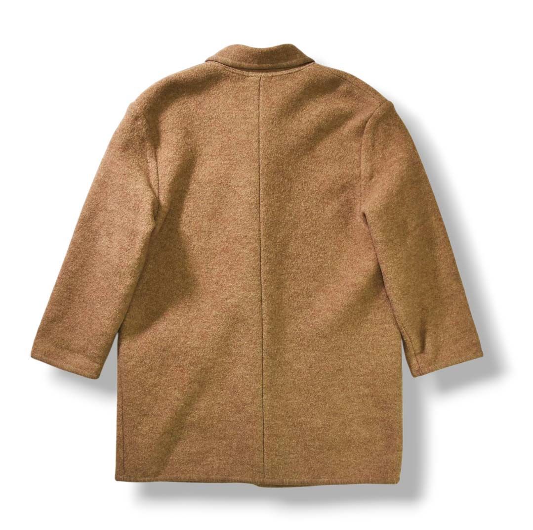 パパス メンズダッフルコート 貴重品 パパスPapas 裏ボア デニム