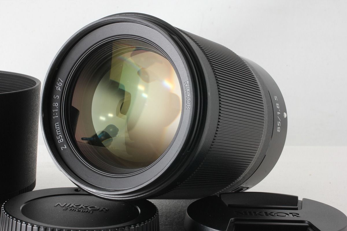 ◆ ◆ニコン Nikon NIKKOR Z 85mm f 1.8 S フード付 大口径中望遠単焦点レンズ 48517