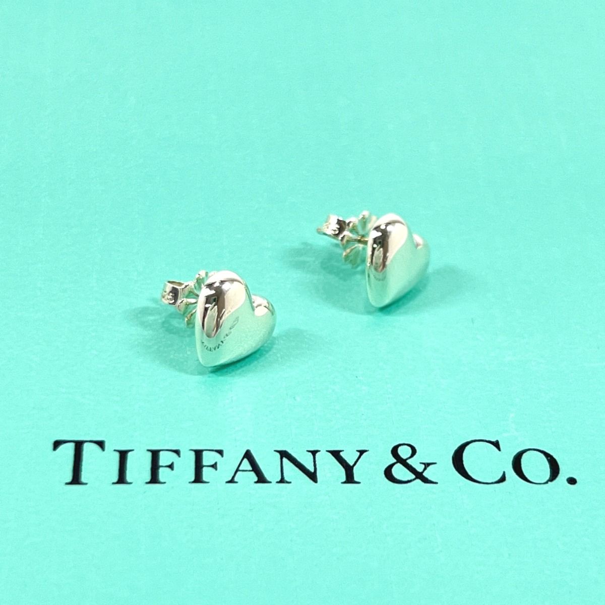 TIFFANY ティファニー ヴィンテージ ボタンモチーフ イヤリング