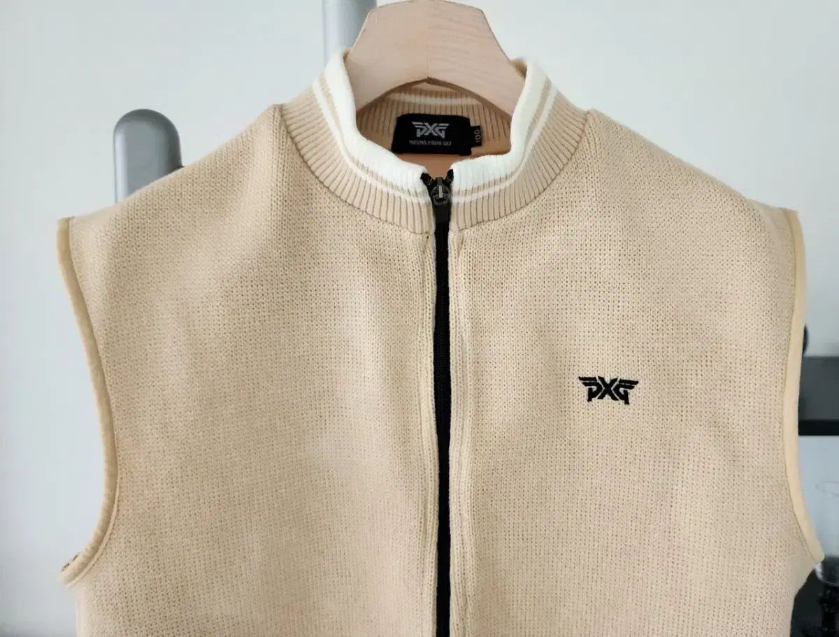 pxg しぼり バン ニット ジップアップ ベスト LLC-HASEGAWATOSO_COM