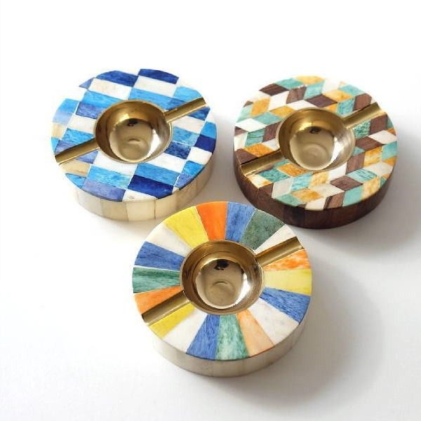 日本限定モデル 新品 未使用 灰皿 おしゃれ 卓上 カラフル デザイン レトロ アンティーク 真鍮 シーシャ 灰皿 Lavacanegra Com Mx Lavacanegra Com Mx