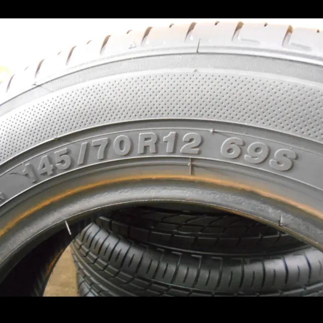 A-1942) 送料無料 中古 ヨコハマ ECOS ES300 145/70R12 4本 超バリ山