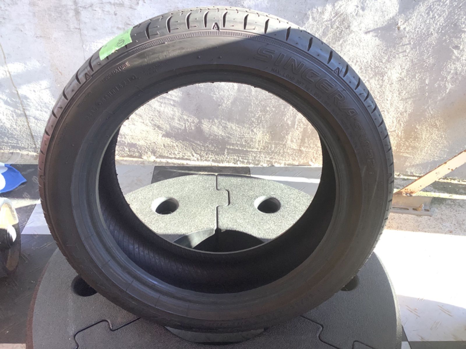 ［送料込み］165/55R15 FALKEN SINCERA SN832i ファルケン シンセラ　中古タイヤ2本セット