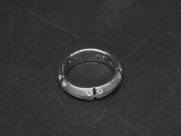 Tiffany &amp; Co. - ■極美品■ TIFFANY＆Co ティファニー ストリーメリカ 750 K18WG ダイヤモンド 約5.37g リング 指輪 約6号 レディース シルバー系 AR9573 Tiffany & Co. - □極美品□ TIFFANY＆Co ティファニー ストリー