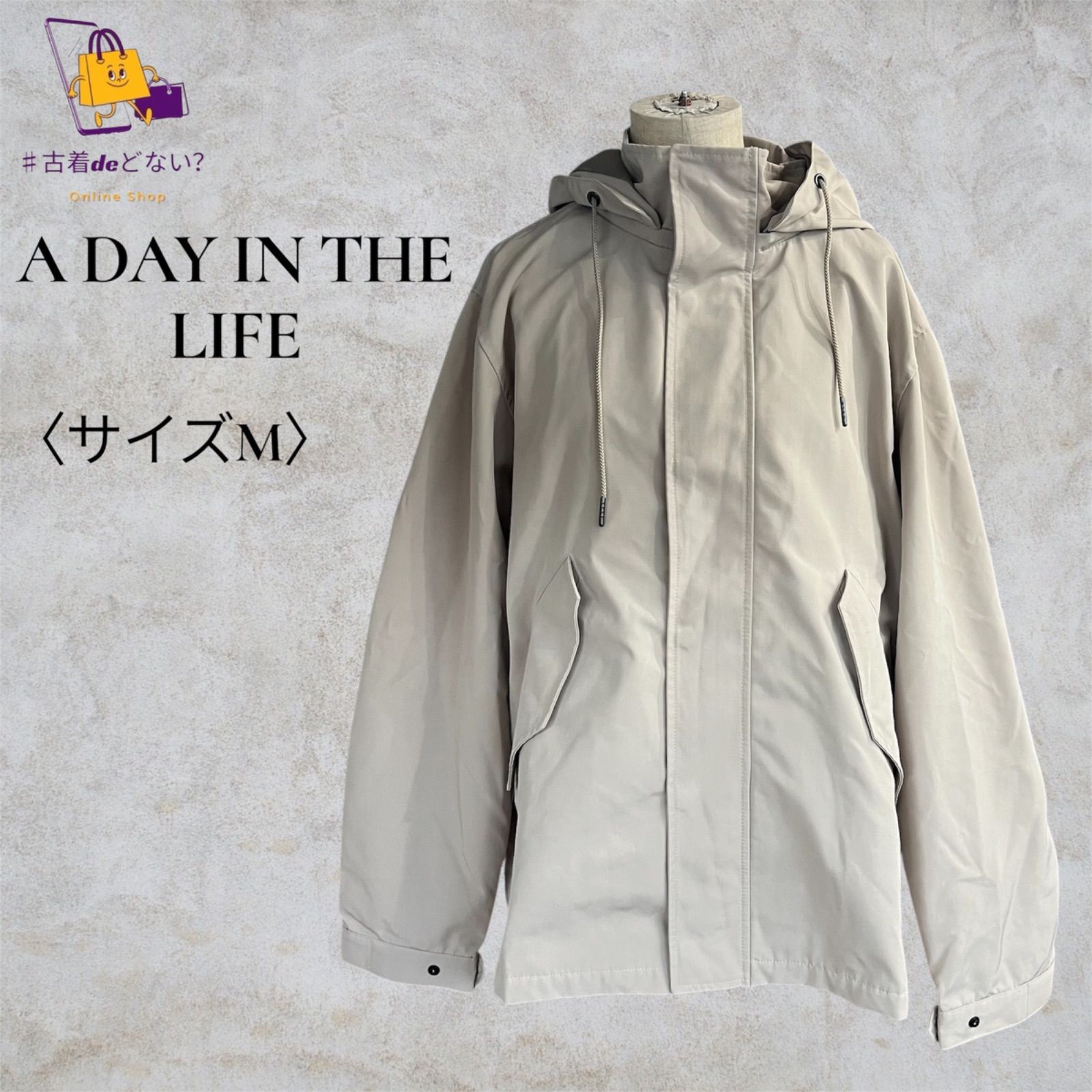 A DAY IN THE LIFE マウンテンパーカー ライトアウター（サイズM 