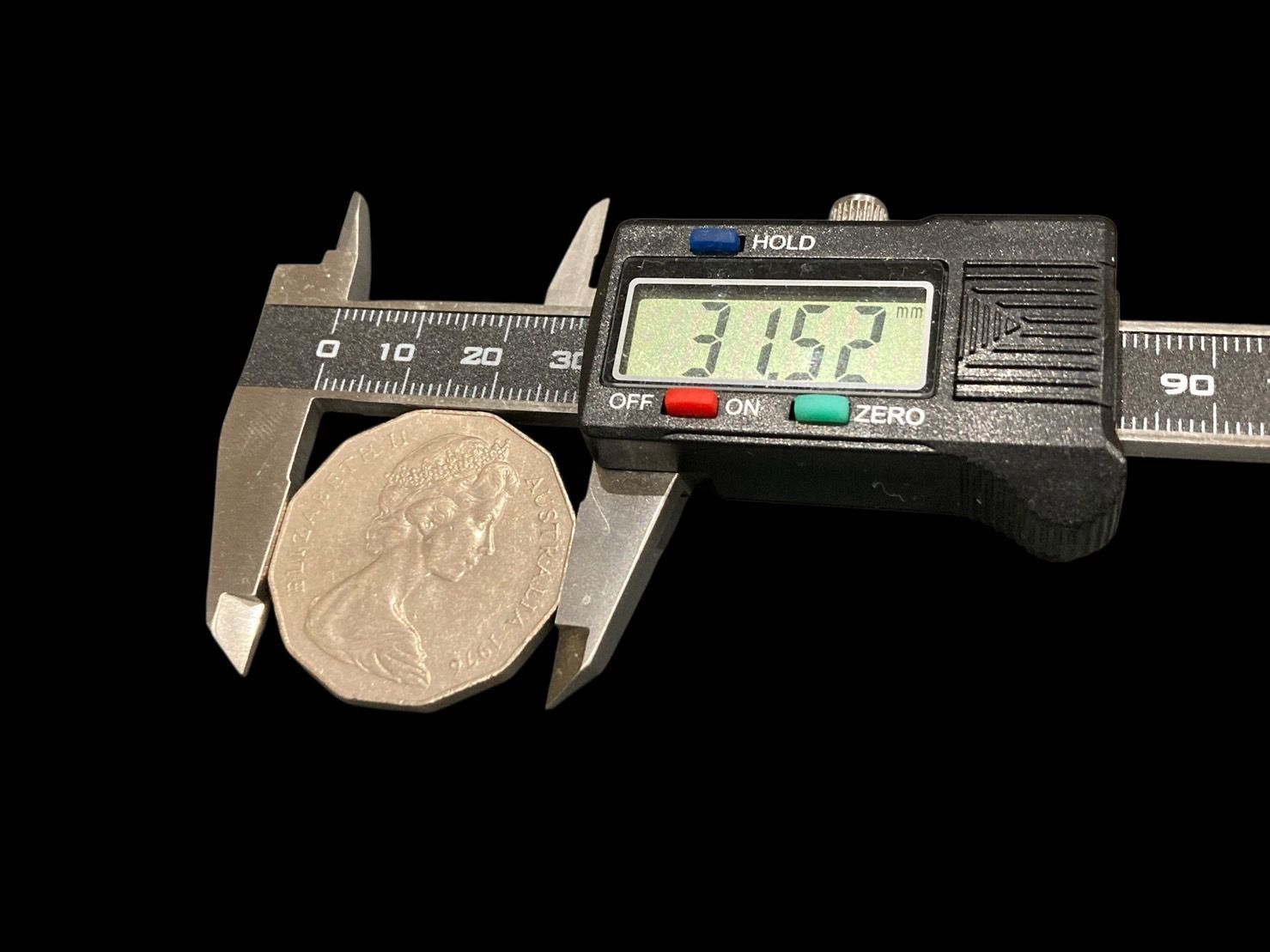 オーストラリア 50セント 硬貨 エリザベス2世 1975 1976 1980 4