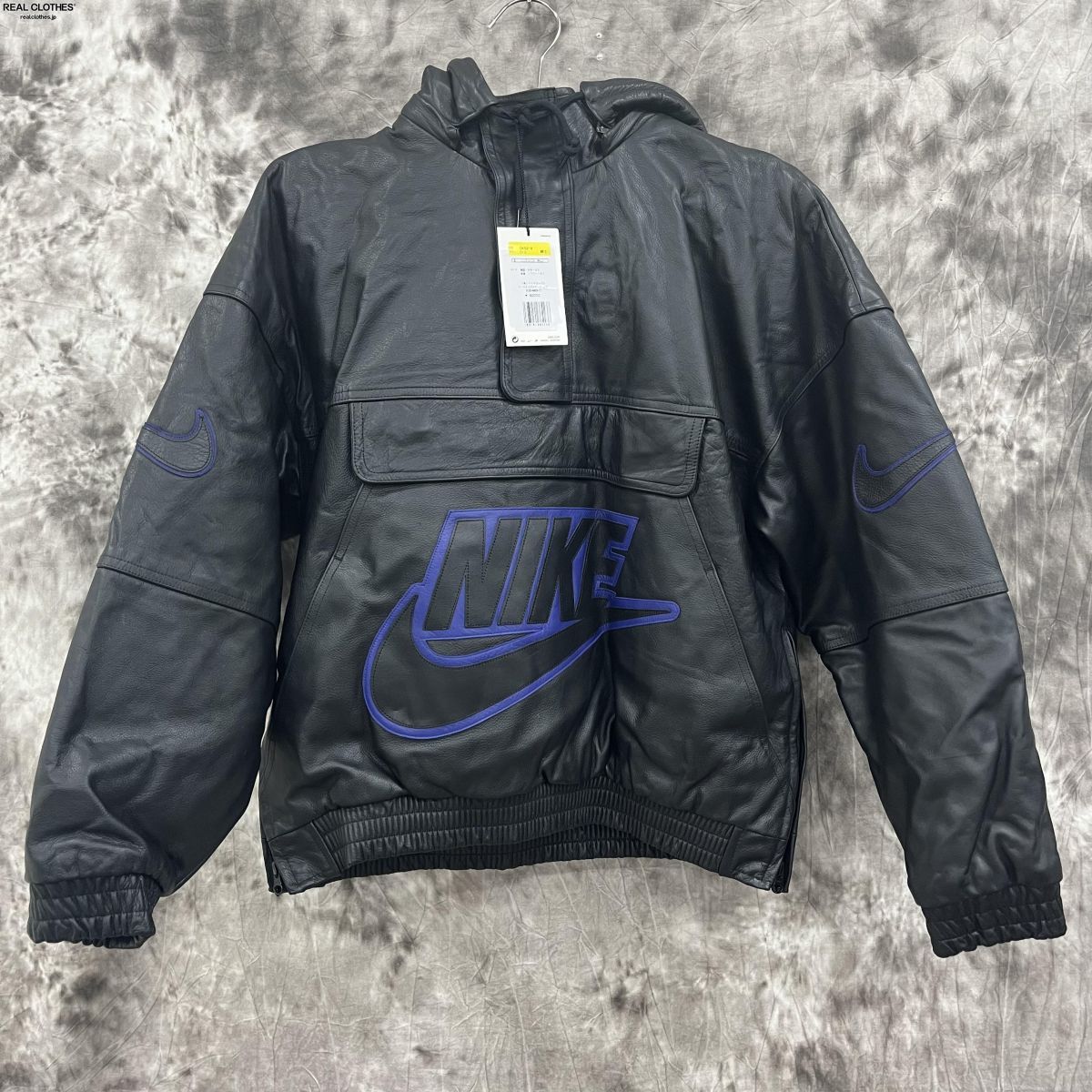 NIKE×Supreme 19AW Leather Bomber Jacket約68cm着丈