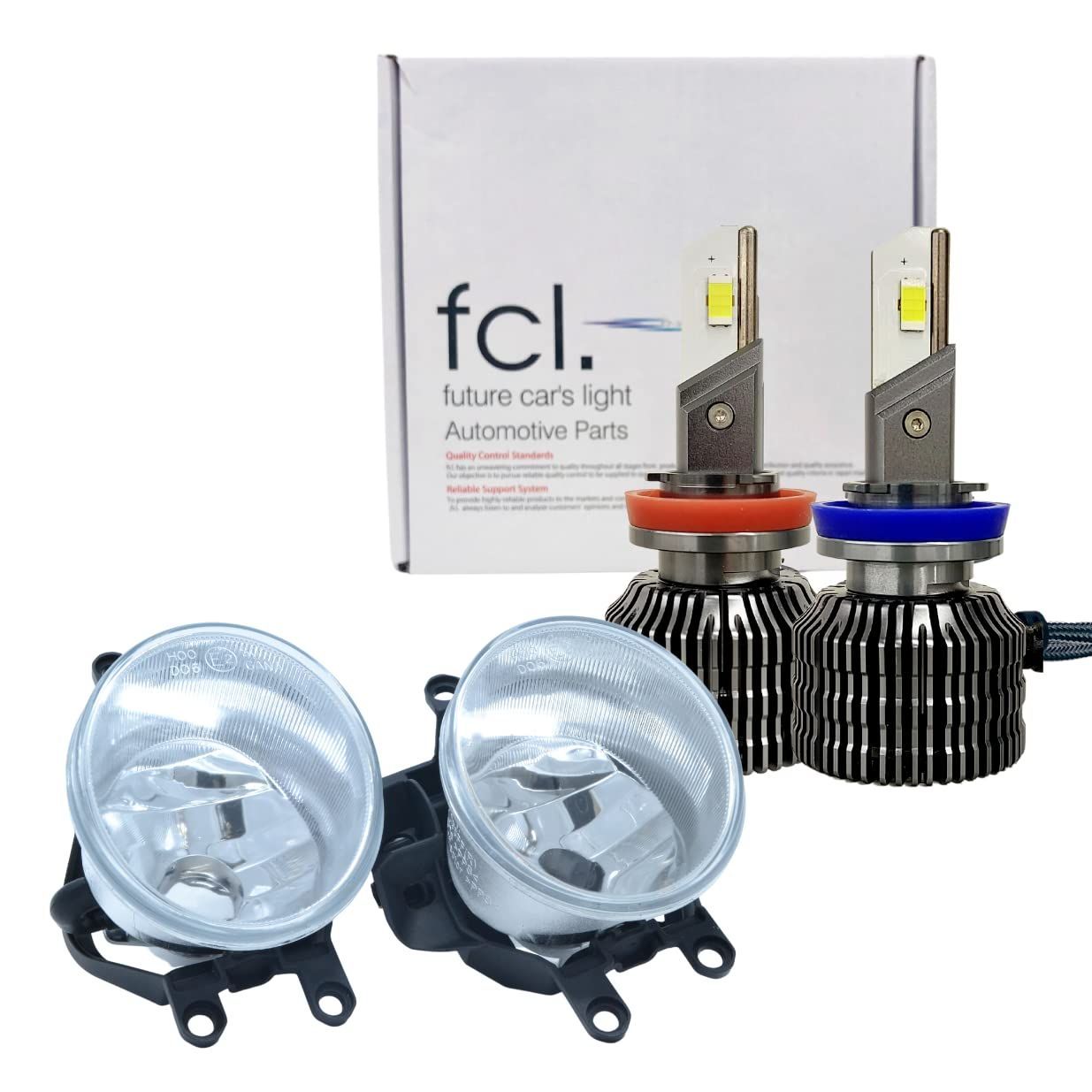 30000lm L1B用 ディープブルー フォグランプ!当店限定色！限定1セット