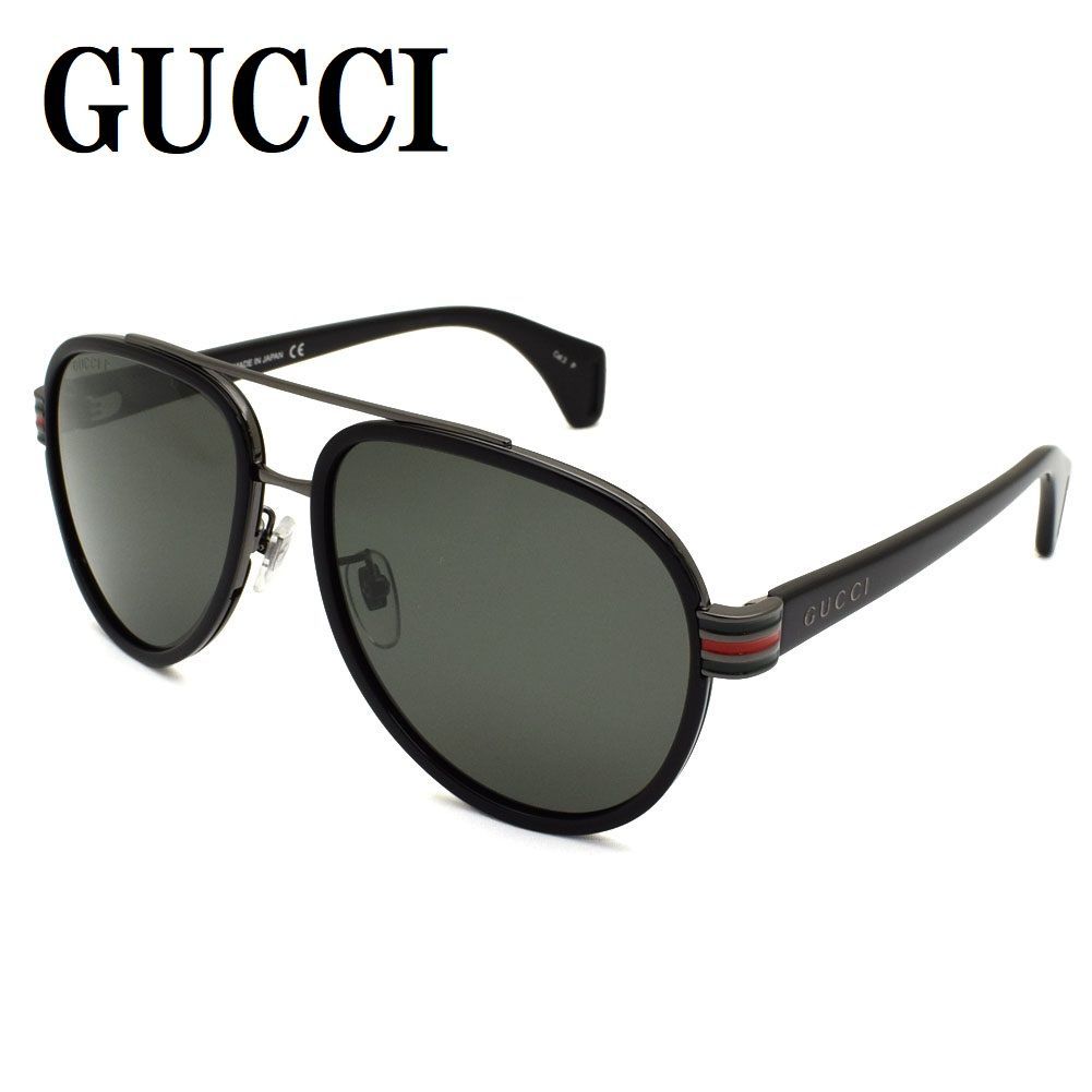 GUCCIサングラス付属品付き 日本正規品 グッチ GUCCI GG0447S 001 サングラス アジアンフィット UV