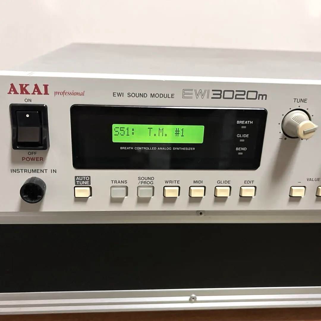 大特価】 AKAI EWI3020 EWI3020m T-SQUARE 歴代 音源データ入