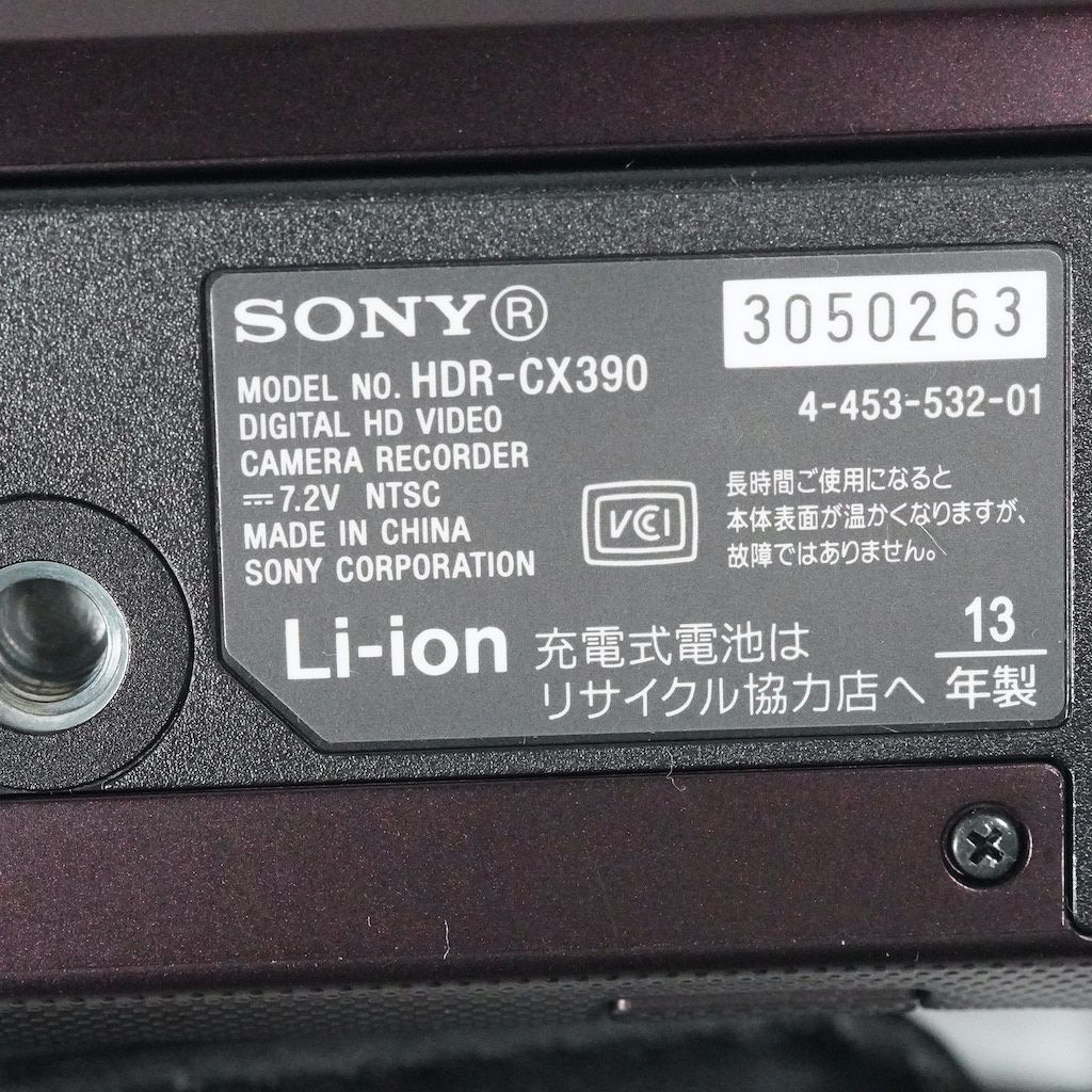 HDR-CX390