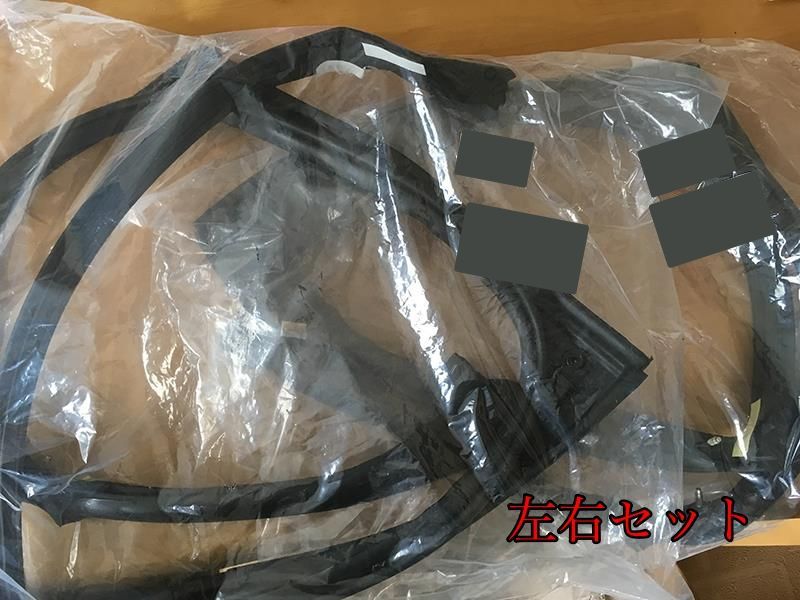 トヨタ TOYOTA 純正 MR2 MR-2 SW20 Tバールーフ ウェザーストリップ ウエザストリップ ゴムモールディング シール RH LH 助手席 運転席 セット パーツ エンジン タイヤ バンパー 検索 マフラー