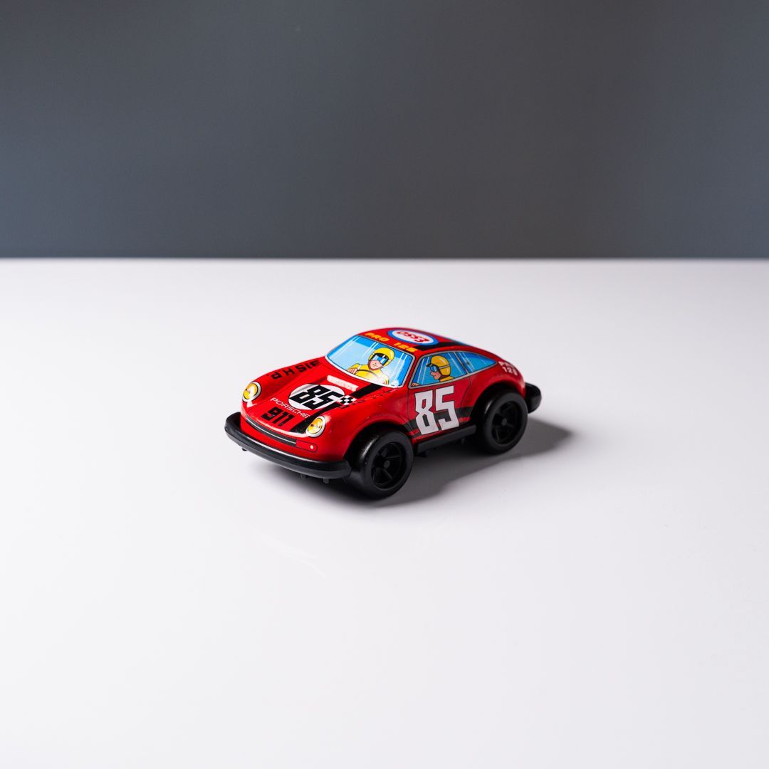 ミニカー ポルシェ ブリキ レトロ おもちゃ 911 - メルカリ