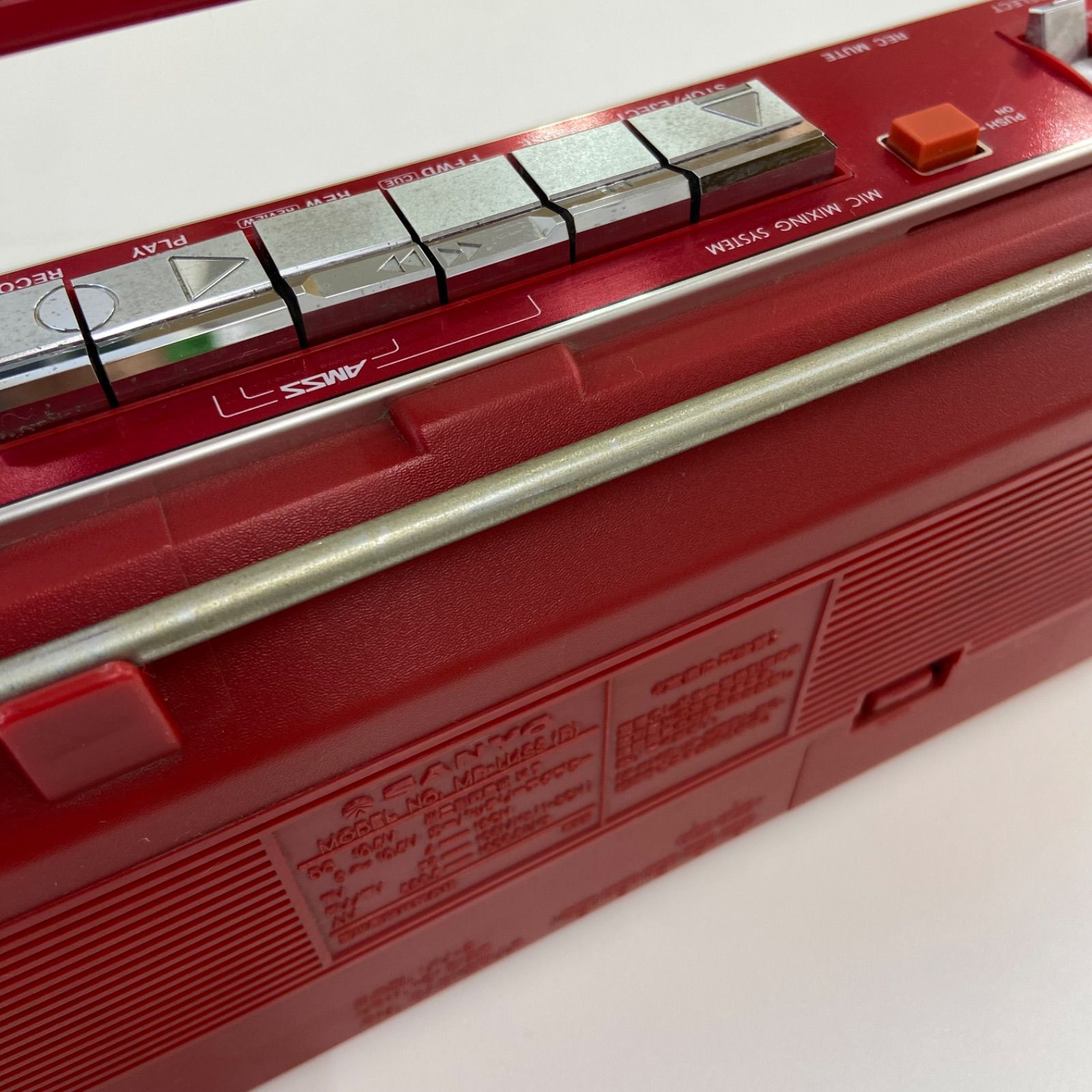 希少】【レトロ】SANYO サンヨー ラジカセ MR-U4SS 動作品希少】SANYO