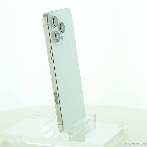 中古品〕 iPhone16 Pro Max 256GB ホワイトチタニウム MYWH3J／A