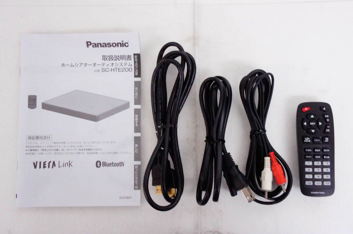 中古】Panasonicパナソニック 2.1chシアターボード SC-HTE200 4Kパススルー対応 - メルカリ