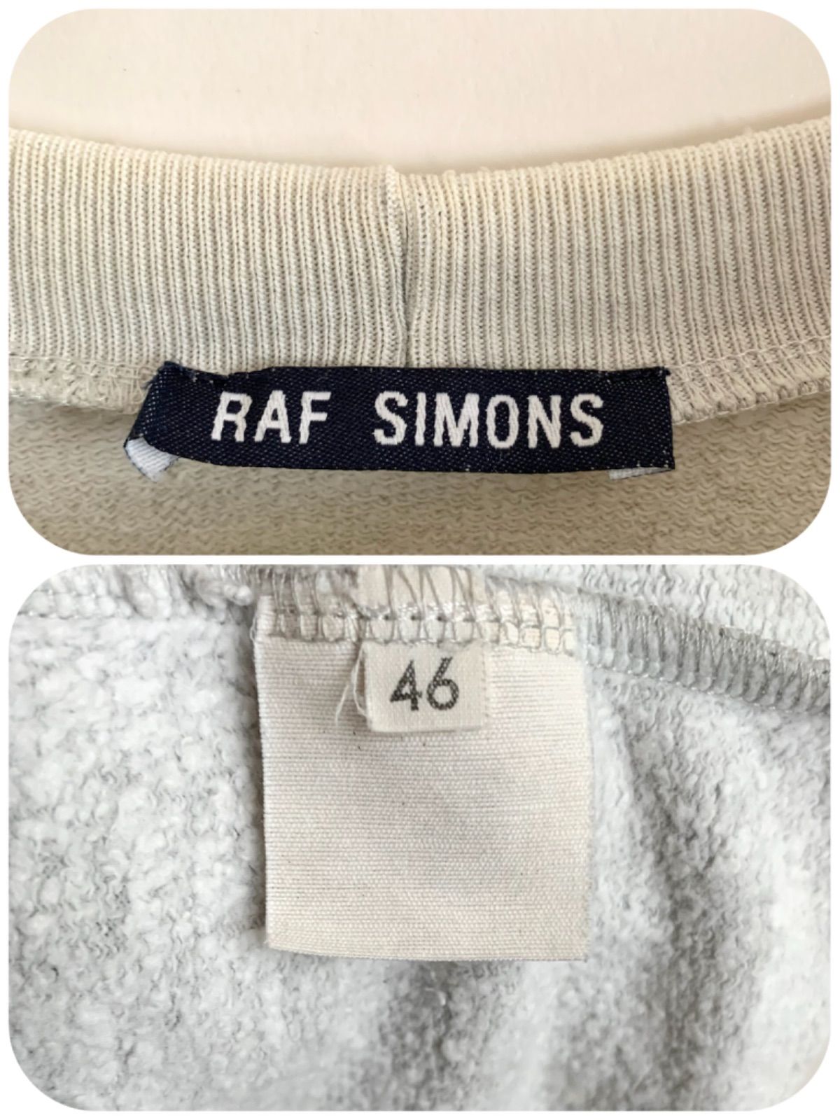 RAF SIMONS ラフシモンズ　97スクールパンク期　当時物　半袖　46 RAF SIMONS ラフシモンズ 97スクールパンク期 当時物 半袖 46