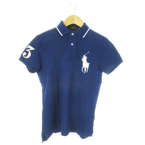 【新品】POLOラルフローレン◆半袖ポロシャツ紺ネイビーUS:XS POLO RALPH LAUREN ポロ ラルフローレン 半袖 ポロシャツ ビッグ