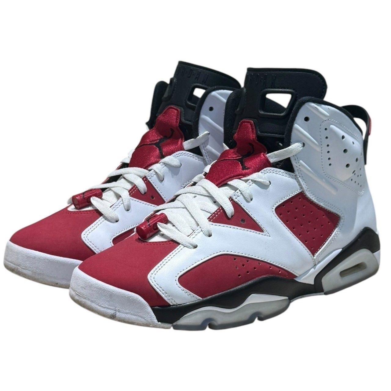 NIKE (ナイキ) Air Jordan 6 Carmine エアジョーダン 6 カーマイン ハイカットスニーカー CT8529-106 28.5cm US10.5 ホワイト レッド メンズ/043